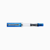 TWSBI Eco Transparent Blue Fountain Pen - Medium Nib